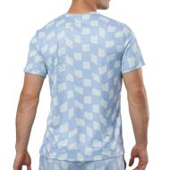 T-shirt Bleu Homme Nike Miler 479 vue 2
