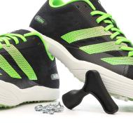 Baskets Noires/Vert Homme Adidas Adizero vue 7