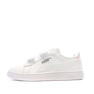 Zapatillas blancas para niña Puma Smash 3.0 HoloS barato