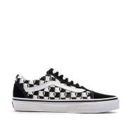 Baskets Blanches/Noires Homme Vans Old Skool Checker vue 2