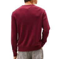 Pull Bordeaux Homme Tommy Hilfiger Slims vue 2