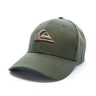 Grüne Herren-Kappe Quiksilver Decades Hdwr