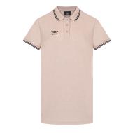 Polo Beige Homme Umbro Net