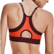 Brassière Orange Femme Under Armour Infinity Low vue 2