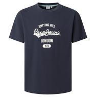 Camiseta azul marino para hombre de Pepe Jeans Jimmy