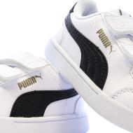 Zapatillas blancas/negras para niño Puma Shuffle ver 7