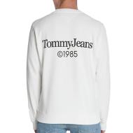 Sweat Blanc Homme Tommy Hilfiger Entry vue 2