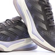 Chaussures de running Grises Adidas Femme Supernova vue 7