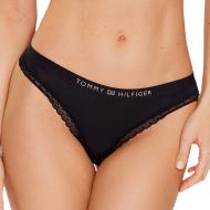 String Noir Femme Tommy Hilfiger UW0UW04184 pas cher