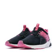 Baskets Noir/Rose Fille Kappa San Puerto vue 6