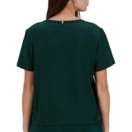 T-Shirt Vert Foncé Femme Le Coq Sportif Contemporain vue 2