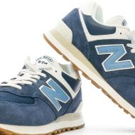 Baskets Marine/Bleu Homme New Balance 574 vue 7