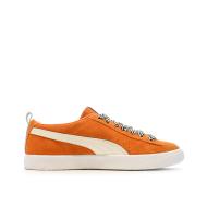 Baskets Orange Homme Puma Suede vue 2