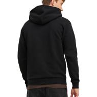 Sweat Zippé Noir Homme Jack & Jones Bradley vue 2