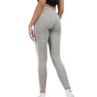 Legging Gris Fille Adidas 3 Stripes Tight vue 2