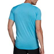 Maillot de sport Bleu Homme Adidas Freelift vue 2