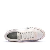 Baskets Blanc/Rose/Gris Femme Puma Carina Mia vue 4