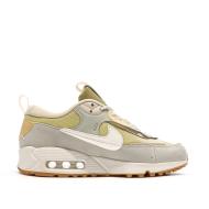 Baskets Bleu/Vert/Rose Femme Nike Air Max 90 Futura vue 2