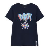 T-shirt Marine Garçon Name It Fortnite Party pas cher