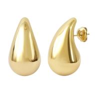 Boucles D'Oreilles Gouttes Doré Clio Blue pas cher