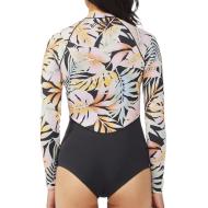 Combinaison Noir/Orange Femme Billabong Salty Dayz vue 2