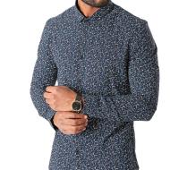 Chemise Marine Homme Teddy Smith Caster
