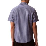 Blaues Herrenhemd von Calvin Klein Jeans Yd Multi Pinstrip Ansicht 2