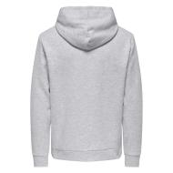 Sweat Gris Chiné Homme Only & Sons Nirvana vue 2
