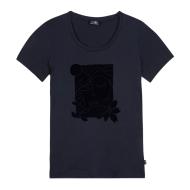 T-shirt Marine Femme TBS OSIATTEE