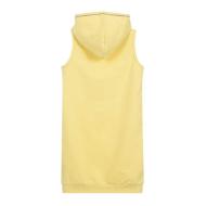 Robe Jaune Fille Guess French Terry vue 2