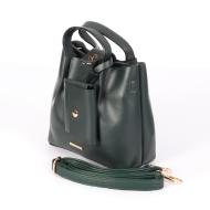 Sac à Main Vert Femme Manoukian NOAM vue 3