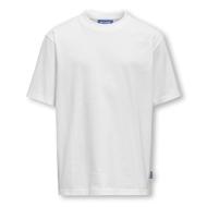T-shirt Blanc Garçon Only & Sons Fred Life vue 2