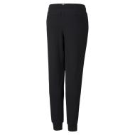 Jogging Noir Garçon Puma Essential Logo vue 2