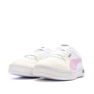 Baskets Blanches/Roses Fille Puma Ca Pro vue 6