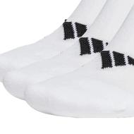 Lot de 3 paires de chaussettes Blanc/Noires Homme Adidas Cush vue 2
