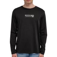 T-Shirt Noir Homme Teddy Smith John pas cher
