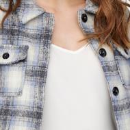 Veste Beige/Gris/Bleu Femme Only Lou vue 3