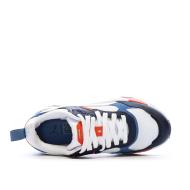 Baskets Blanc/Bleu Garçon Puma Trinity vue 4
