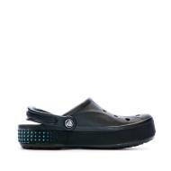 Sandales Crocs Noires Mixte Bayaband Logo Motion vue 2