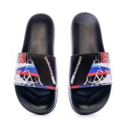 Claquettes noires homme Puma BMW MMS Leadcat vue 3
