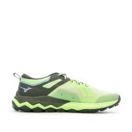 Chaussures de Trail Vertes Homme Mizuno Ibuki vue 2