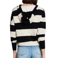 Pull Blanc/Noir Femme Morgan Preppy vue 2