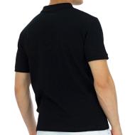 Polo Noir Homme Nasa 09P vue 2