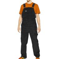 Salopette Noir Homme Dickies Higginson Bib pas cher