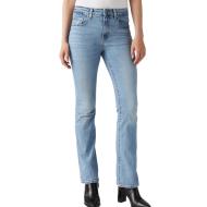 Jeans 725 Bleu Femme Levi's High Rise Bootcut Light pas cher