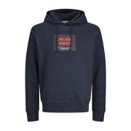 Sweat Marine Homme Jack & Jones HudsonY pas cher