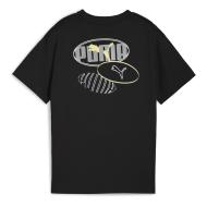 T-Shirt Noir Garçon Puma 688984 vue 2
