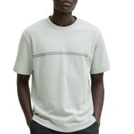 T-shirt Vert Homme Jack & Jones Cofusion Chest Brand pas cher