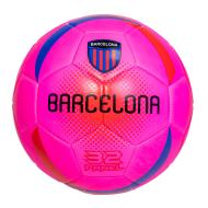 BARCELONA Ballon ROSE/ROUGE Sport Zone pas cher