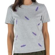 T-shirt Gris Femme Only Kita pas cher